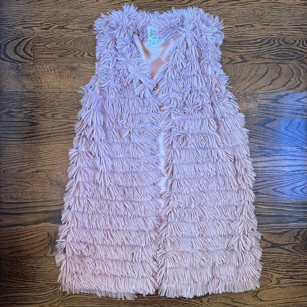Ivy Jane Fringe Vest Size Small